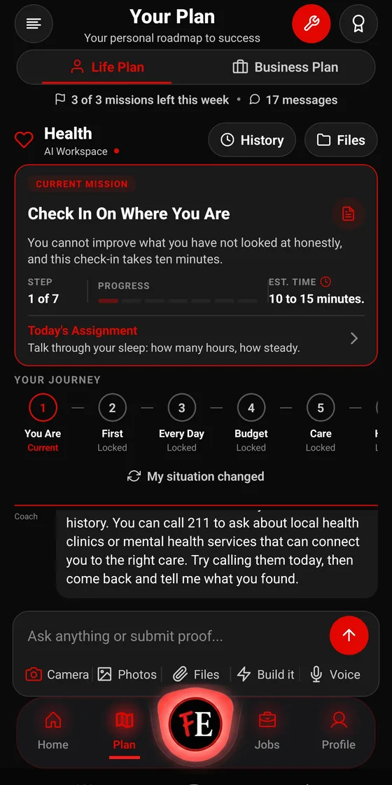 Life Plan, a step-by-step roadmap built around your goals