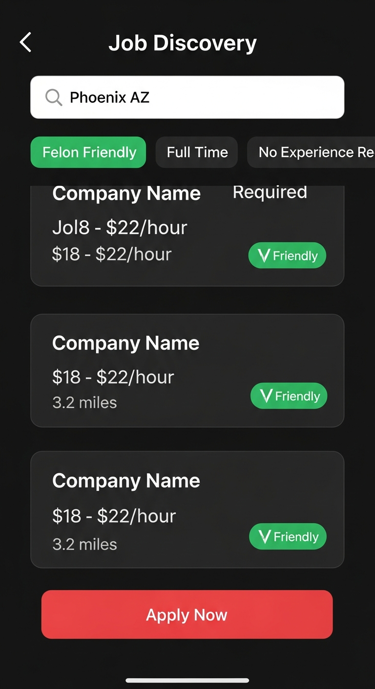 Job Search app screenshot