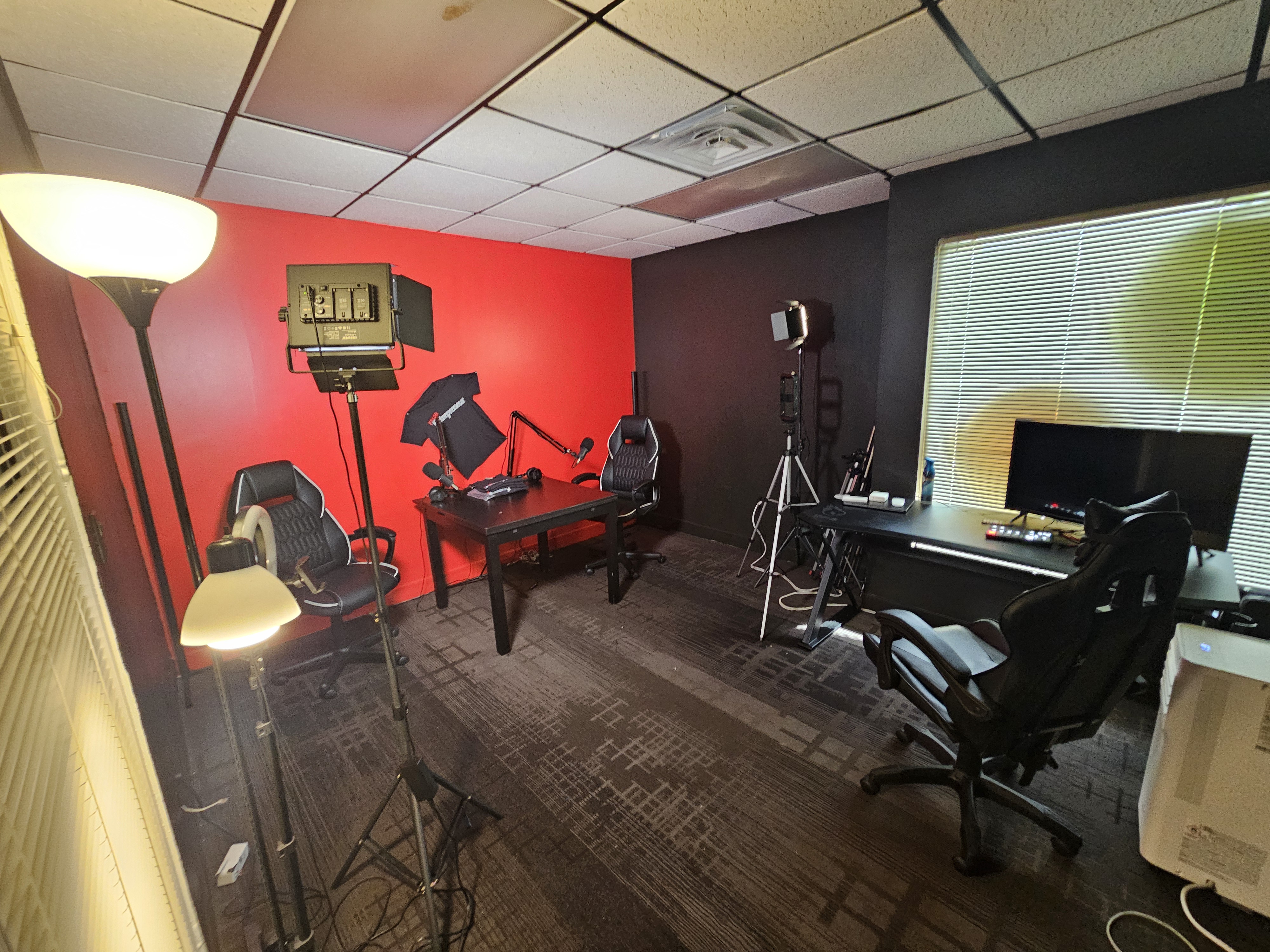 Felon Entrepreneur podcast recording studio